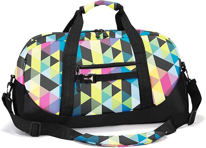 Stumdo Kids Overnighter Duffel Bags for kids, Carry-On Size & Ideal for School Practice or Overnight Travel Weekender Tote for Travel Gym Sport bag for Boys & Girls (11fgzi)