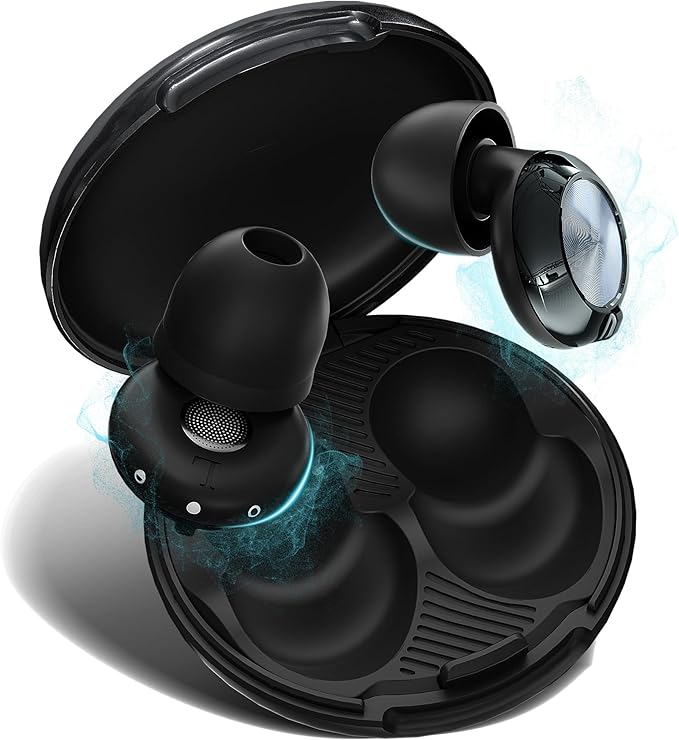 Adjustable Ear Plugs, 3-Mode Reusable Noise Canceling Earplugs with 14-35 dB SNR Reduction, Flexible Silicone for Ultimate Focus, Travel, Sleep, Concerts & Social Events (Ink)