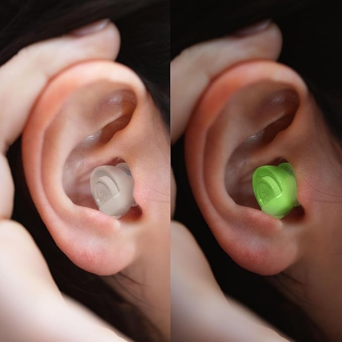 Eargasm Smaller Ears Afterglow Earplugs for Concerts, Festivals, Musicians, Night-Life Hearing Protection - Reusable Ear Plugs for Small Ear Canals, High Fidelity Noise Reduction up to 21 dB