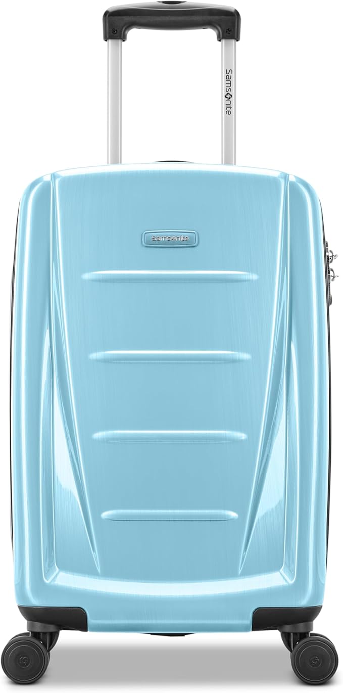 Samsonite Winfield 2 Hardside Luggage with Spinner Wheels, Ice Blue, Carry-On 20-Inch