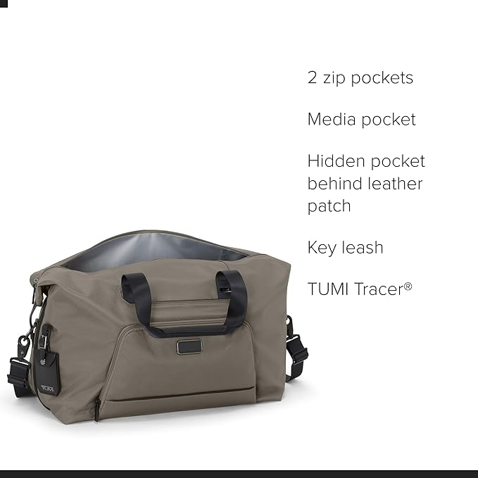 TUMI - Alpha Double Expansion Duffel - Business & Weekend Travel Duffel Bag - Designed for Durability & Functionality