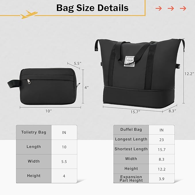 Merax Luggage Set 2 Piece Suitcase Sets with Spinner Wheel,Lightweight Hardside Expandable Travel Laggage with TSA Lock,Suitcase with Travel Bag(20"/28",Dark Gray)