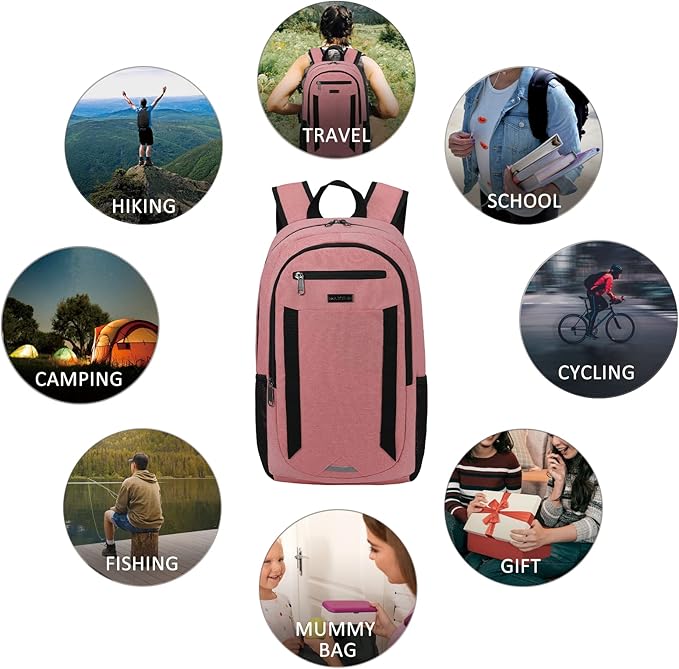 MAXTOP Travel Laptop Backpack Business Anti-theft Backpacks Water Resistant School College Bookbag