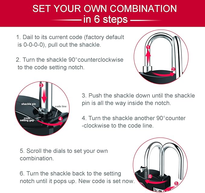 ZHEGE Travel Locks 2 Pack, TSA Locks for Luggage with Flexible Cable (30 Inch) for Gym, Suitcase, Backpack, Baggage, Easy Read Dial with Alloy Body (2 Pack, Black)