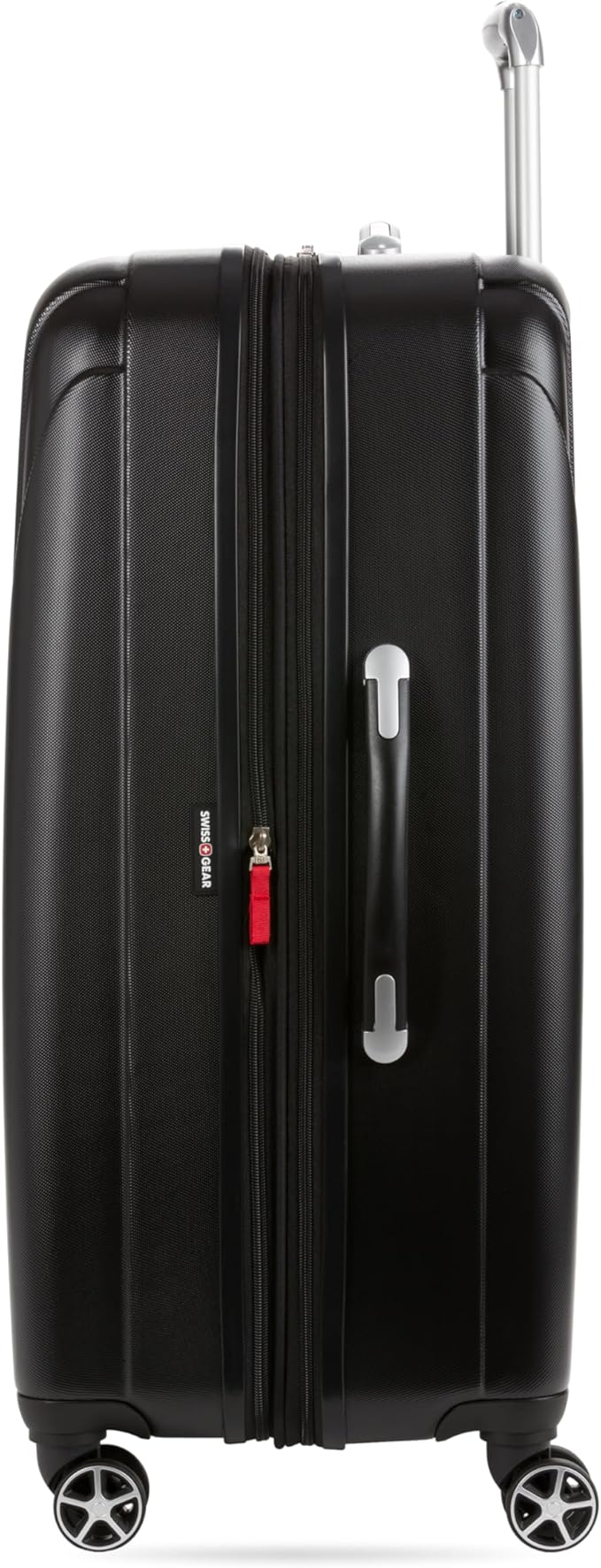 SwissGear 7585 Hardside Expandable Luggage with Spinner Wheels, Black, 2-Piece Set (19/27)