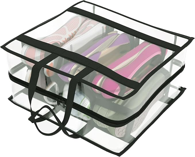 Shoe Travel Bag for Shoes - Travel Shoe Organizer - Portable Luggage Shoes Carrier Sneaker Bag - Shoe Storage Case