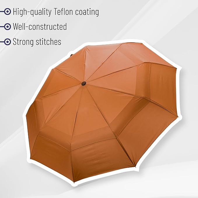 Mr. Pen- Windproof Travel Umbrella, Automatic Umbrellas for Rain, Compact