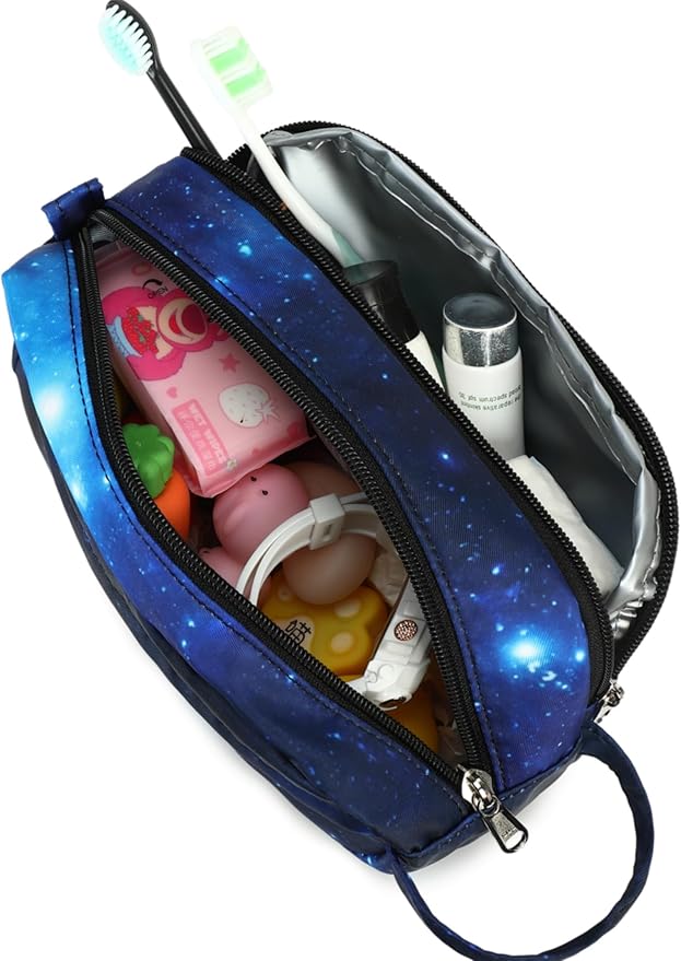 CAMTOP Travel Toiletry Bag for Kids Cute Toiletry Bags for Girls Boys Waterproof for Toiletries Accessories Bathroom Stuff