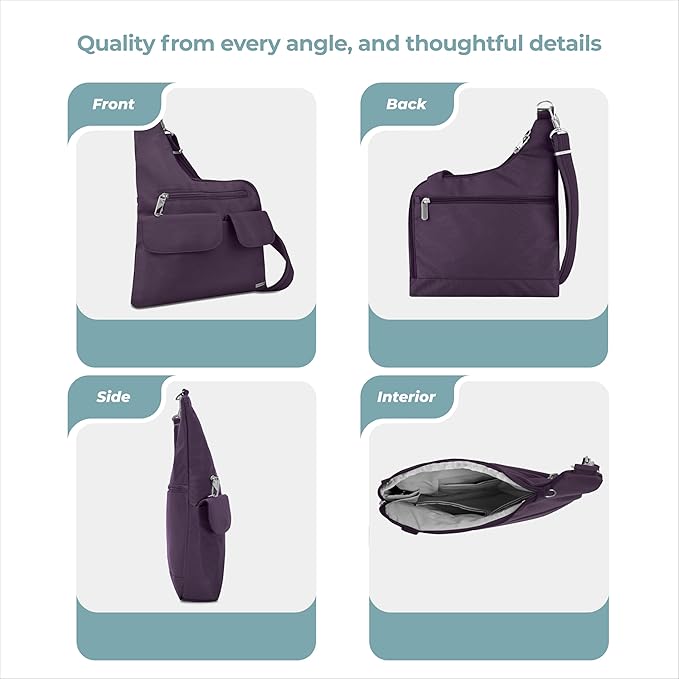 Travelon Anti-Theft Classic Crossbody Bag