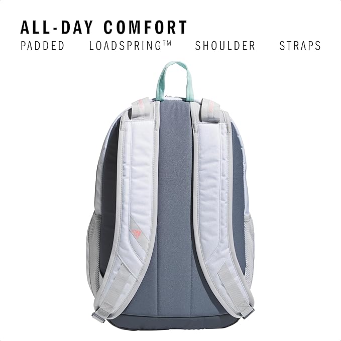 adidas Prime Backpack for Work, Travel Bag for Women and Men with Padded Compartment for Laptop