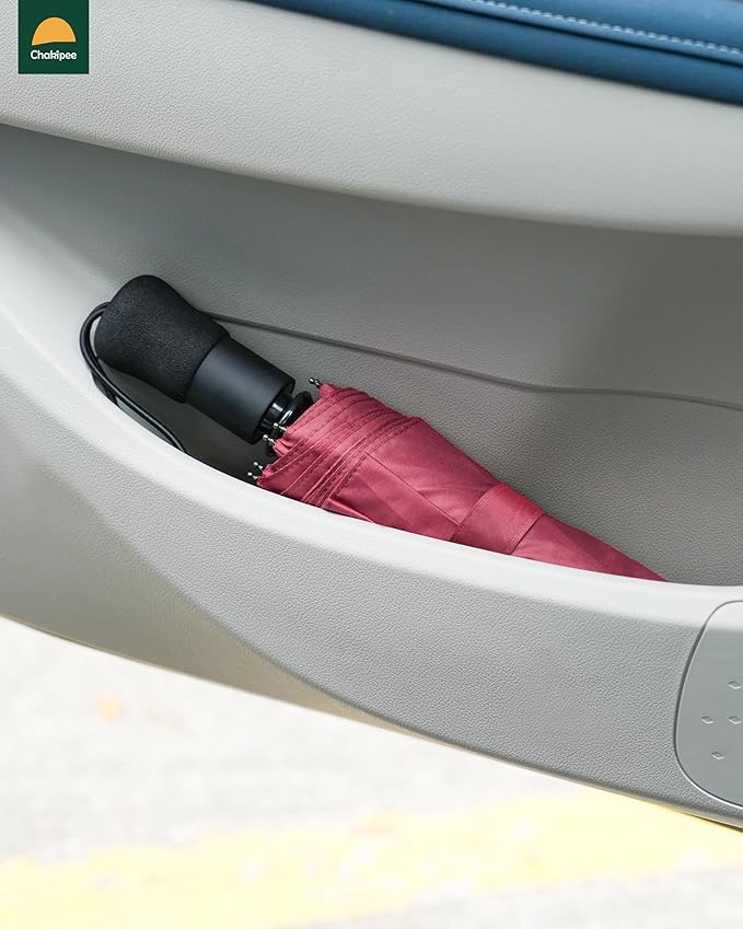 Travel Compact Umbrella Windproof - Portable Automatic for Rain, Folding Umbrella for Men and Women, Portable 210T Fabric