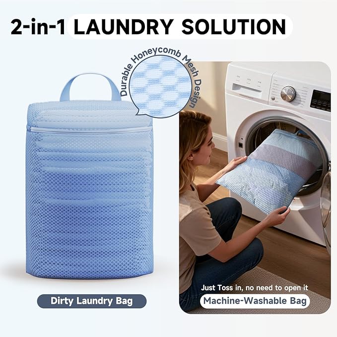 11 Set Packing Cubes for Travel, Gifts for Women Mom Kids, TSA Approved Bags for Makeup, Cosmetic, Toiletry, Suitcase Organizers for Checked Luggage, Cruise Essentials,Airplane Accessories, Light Blue
