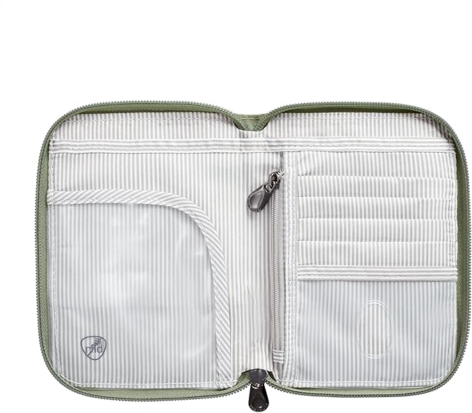 Travelon RFID Blocking Passport Zip Wallet
