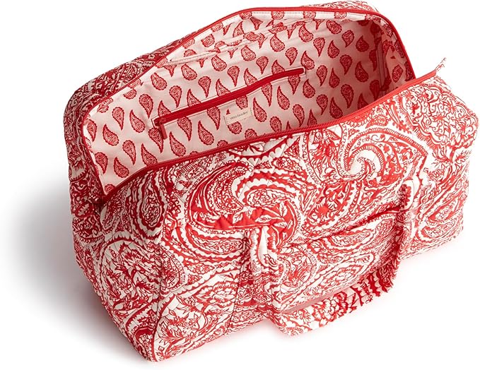 Vera Bradley Women's Miramar Weekender Travel Bag - Premium Cotton