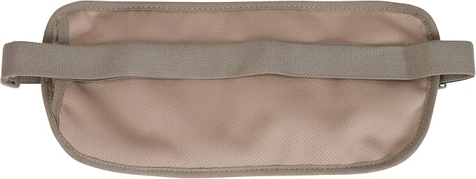 Eagle Creek RFID Blocker Money Belt DLX - Travel Essentials Belt Bag for Men and Women, Adjustable, Moisture-Wicking, Tan