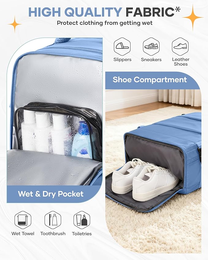coofay Travel Backpack Carry on Flight Approved Mochila De Viaje Personal Item Backpack for Airlines Frontier Airlines Personal Item Bag Large Backpacks for Travel Backpacks for Men Women
