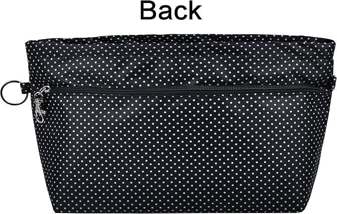 Vercord Handbag Purse Tote Pocketbook Organizer Insert Zipper Closure 11 Pockets 3 Sizes Many Colors