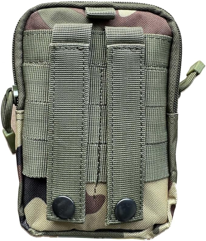 Tactical Molle Pouch, Universal EDC Waist Bag Belt Pouches, Outdoor Belt Bags Gear Tool Gadget Pocket with Cell Phone Holster