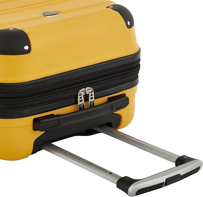 Travelers Club Phoenix Luggage, Gold Rod, 22-Inch Carry-On