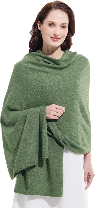 Soft Cashmere Blend Wrap Chic Scarf Stole for Women Wayfarer Travel Extra Large 87"x28"
