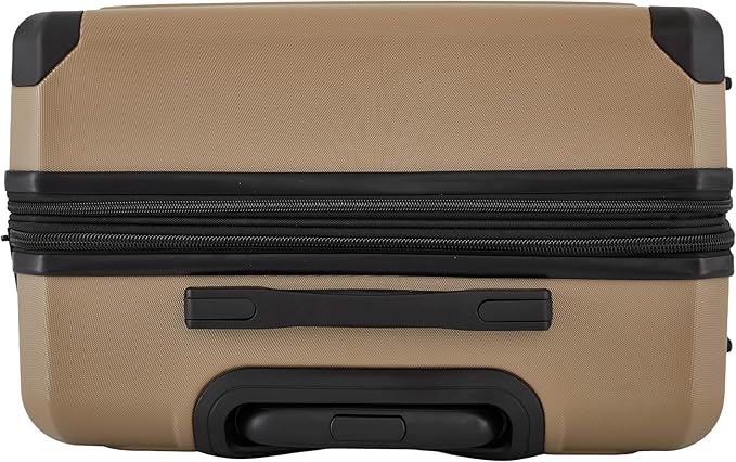 Wrangler ATG Trailway Expandable Hardside Luggage, Tannin, 22" Carry-On