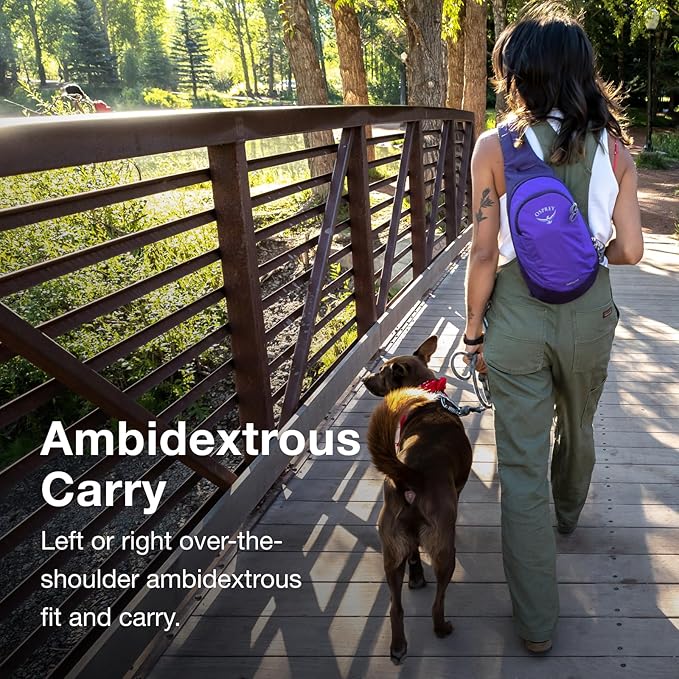 Osprey Daylite Shoulder Sling Bag - Crossbody Backpack for Everyday Carry, Festivals, and Travel