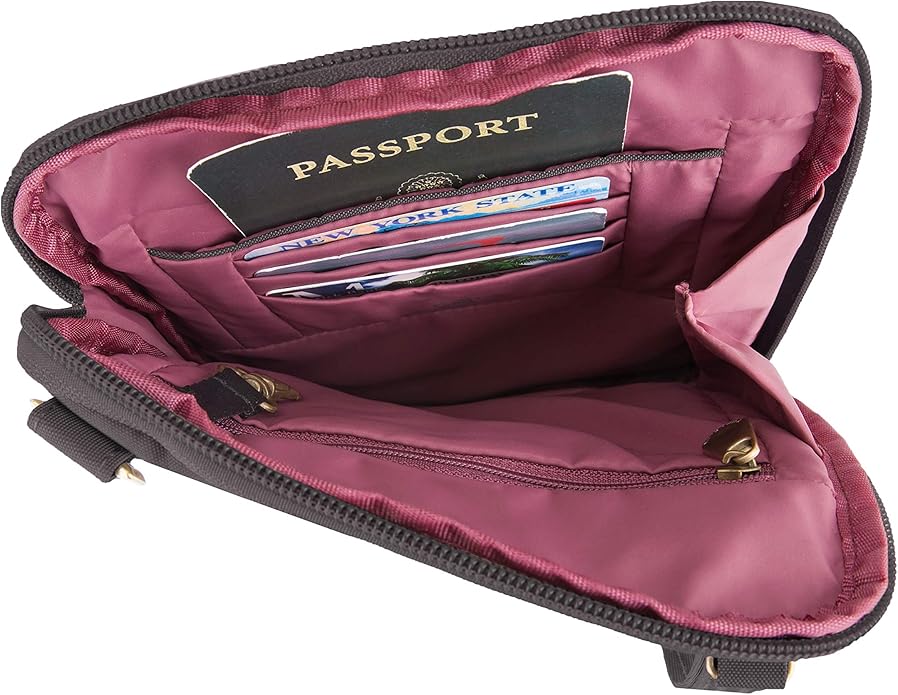 Travelon Anti-Theft Signature Quilted Slim Pouch