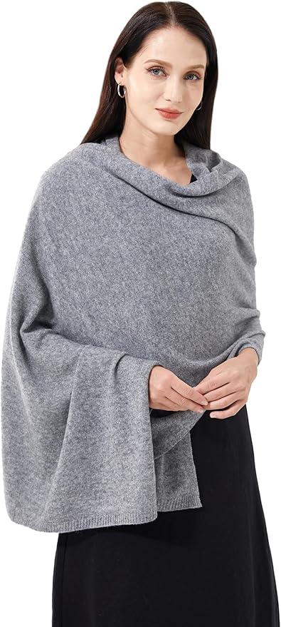 Soft Cashmere Blend Wrap Chic Scarf Stole for Women Wayfarer Travel Extra Large 87"x28"