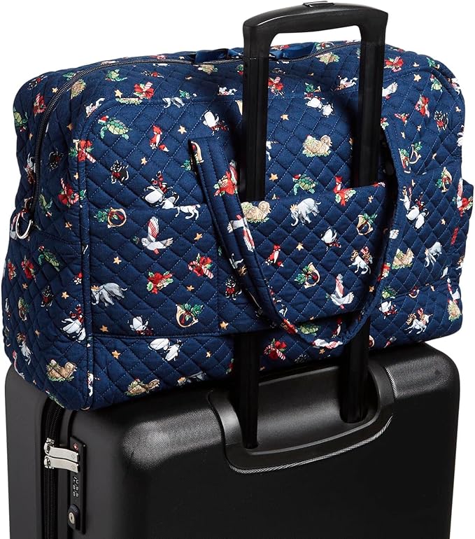 Vera Bradley womens Cotton Weekender Travel Bag