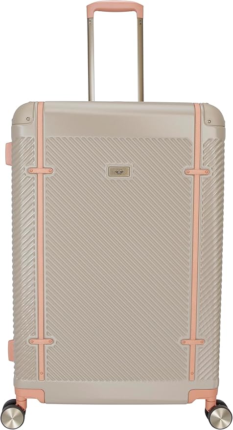 Dockers Spectra Hardside Expandable 8-Wheel Spinner Travel Checked Luggage, 28-Inch, Timberwolf