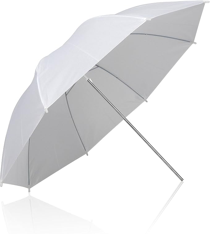 EMART Photography Umbrella, 400W 5500K Lighting kit for Vedio, Studio 1Pack | 33" Reflective Photography Umbrella with Stand & 45W E26/E27 Spiral Light Bulbs, Continuous Photo Lights for Video Lighting