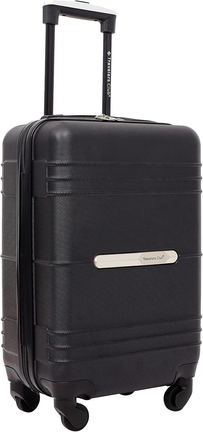 Travelers Club 22" Richmond Spinner Carry-On Luggage, Black