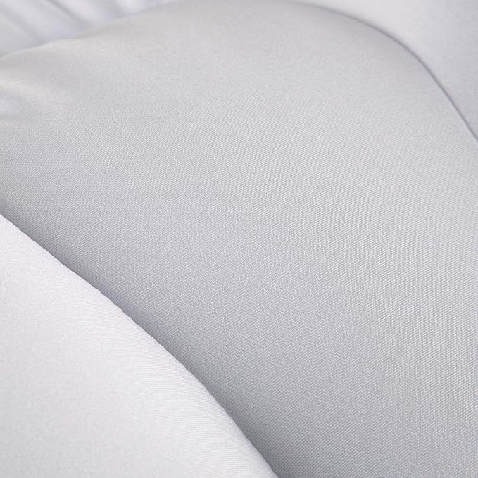 Remedy Microbead Pillow - Moldable and Temperature Regulating Cushion Ergonomic Pillow - Supports Head, Neck and Shoulders for Restful Sleep and Travel - (White)