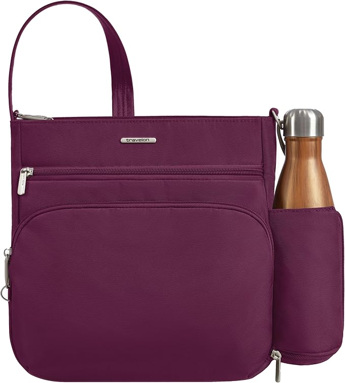 Travelon Anti-Theft Classic North/South Crossbody Bag