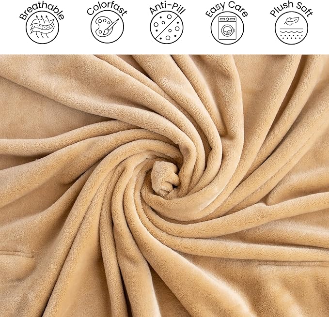 Wearable Blankets for Women, Adult Wearable Blanket Men, Mother's Day Gifts for Her, Wife Birthday Gift Ideas