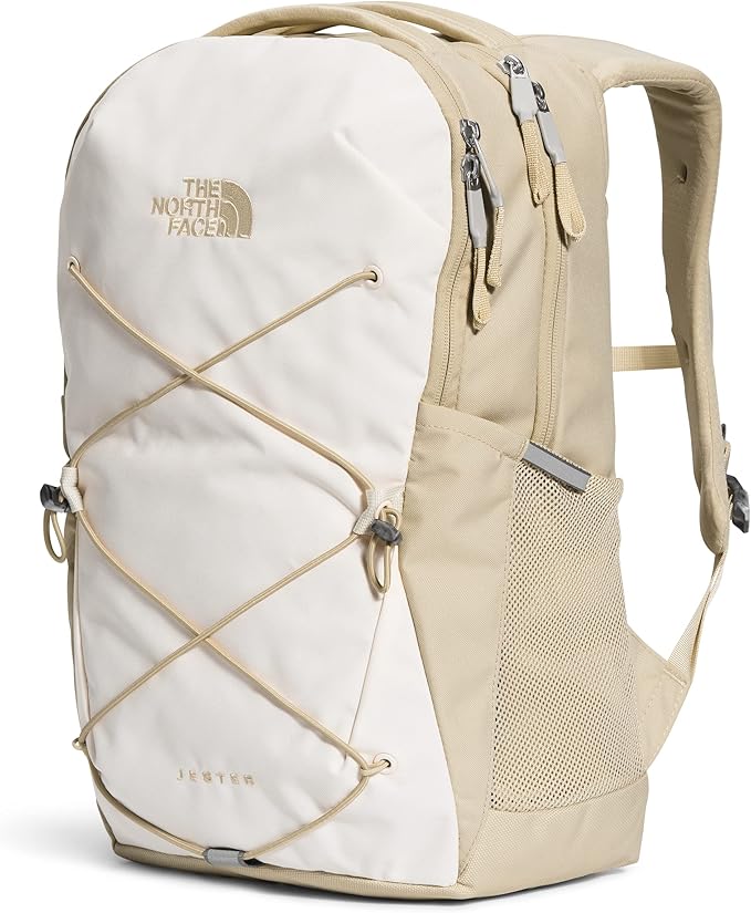 THE NORTH FACE Women's Every Day Jester Laptop Backpack, Gravel/Gardenia White, One Size