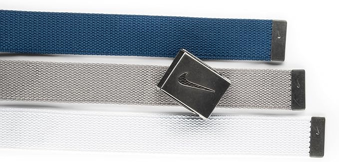 Nike Men's 3 Pack Web Belt