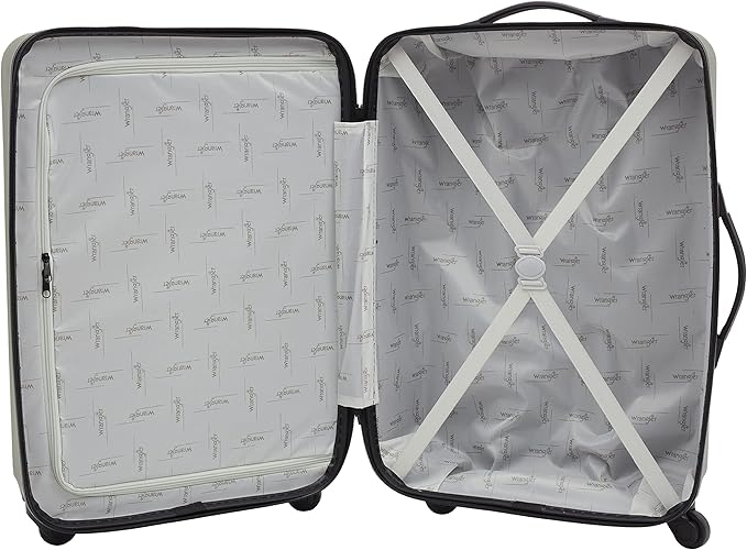 Wrangler Quest Luggage Set, Olive Green, 3 Piece Set (30"/26"/22")