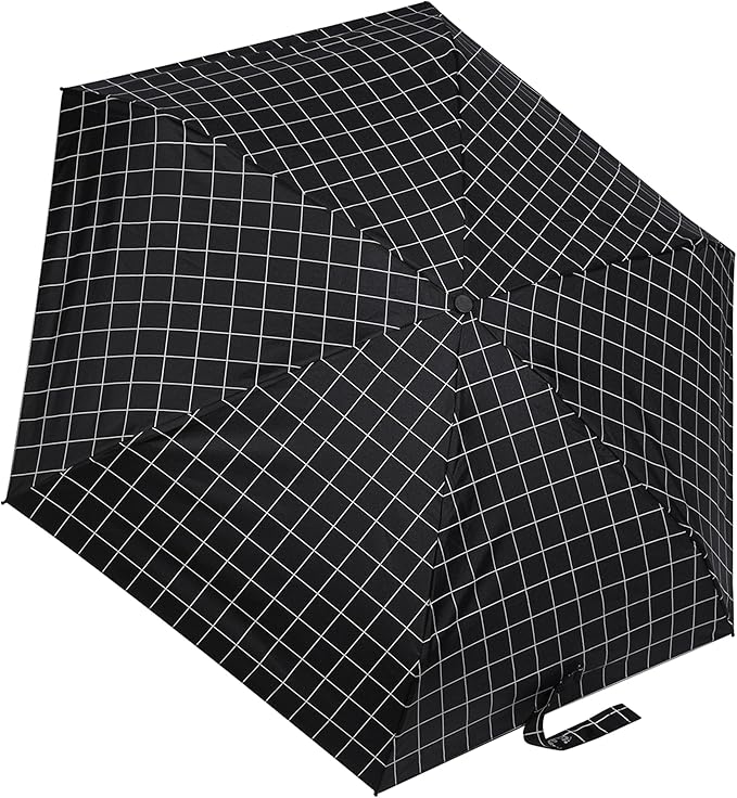 GAOYAING Compact Travel Umbrella with Case Sun&Rain Lightweight Small and Compact Suit for Pocket