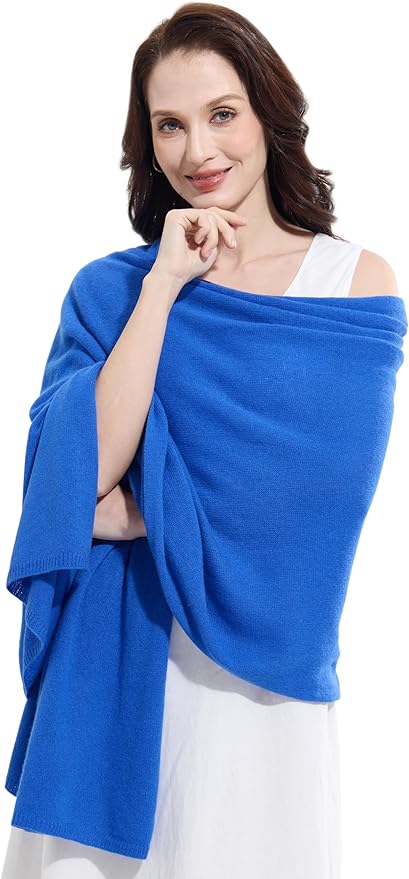 Soft Cashmere Blend Wrap Chic Scarf Stole for Women Wayfarer Travel Extra Large 87"x28"
