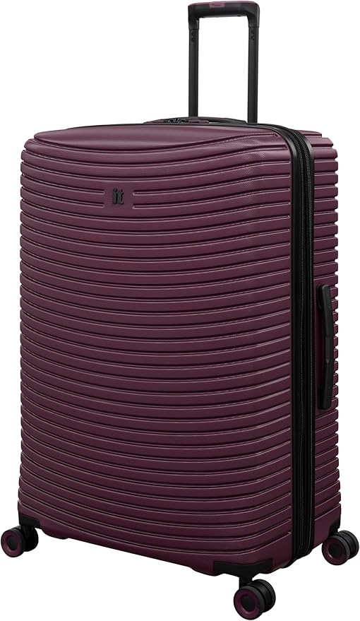 It Luggage Precursor Titan 31" Hardside Checked 8 Wheel Expandable Spinner, Fine Wine