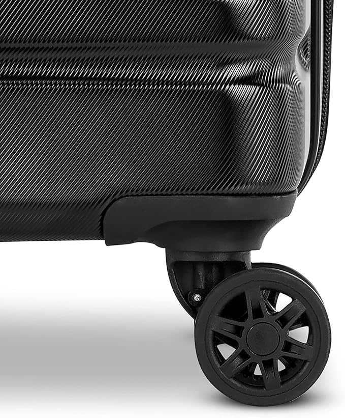 Samsonite Evolve SE Hardside Expandable with Double Spinner Wheels, 2PC SET (CO/M), Purple