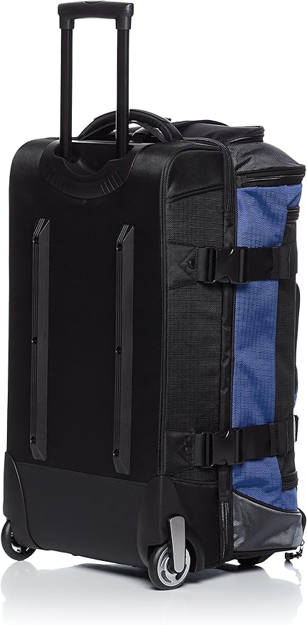 Amazon Basics Ripstop Wheeled Duffel, 30 Inch - Blue