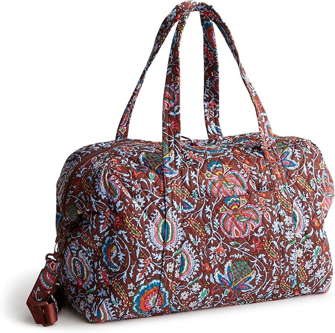 Vera Bradley Women's Miramar Weekender Travel Bag - Premium Cotton