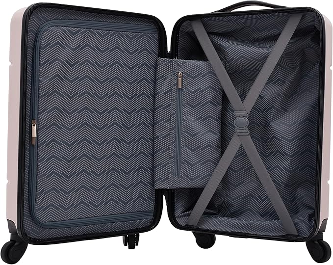 Travelers Club Skyline 22" Carry-On Spinner Luggage, Filmy