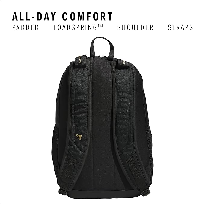 adidas Prime Backpack for Work, Travel Bag for Women and Men with Padded Compartment for Laptop