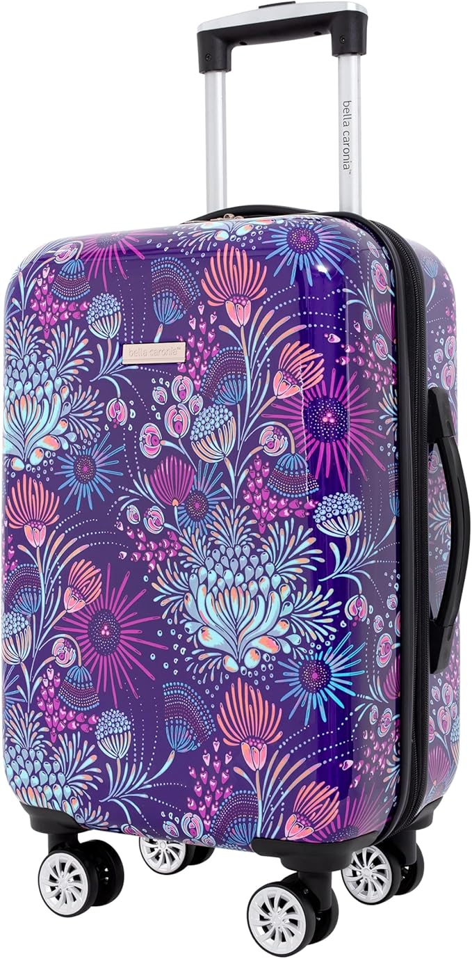 Travelers Club Unisex Bella Caronia Deluxe 20", 3 Piece, or 7 Piece Luggage & Travel Accessories Set Jardin