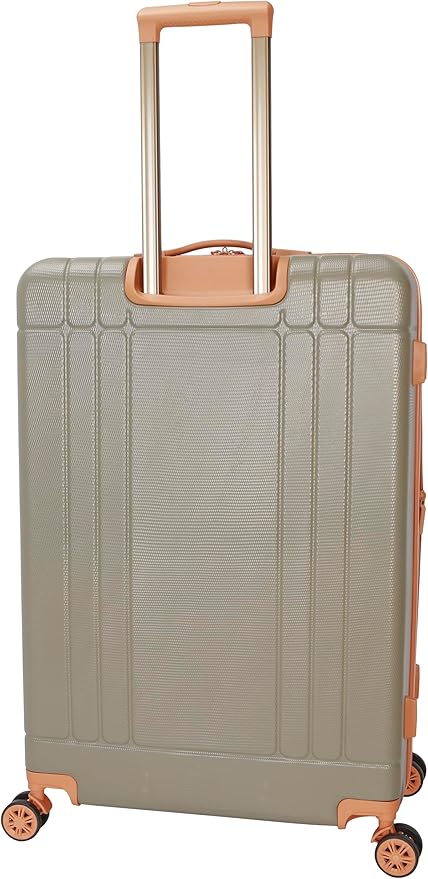 Dockers Hooper Hardside Expandable 8-Wheel Spinner Travel Checked Luggage, 28-Inch, Timberwolf