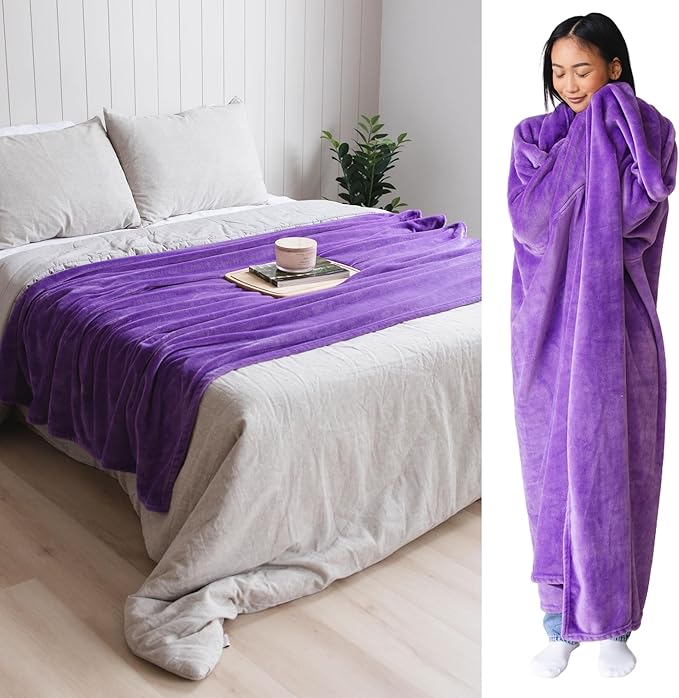 Wearable Blankets for Women, Adult Wearable Blanket Men, Mother's Day Gifts for Her, Wife Birthday Gift Ideas