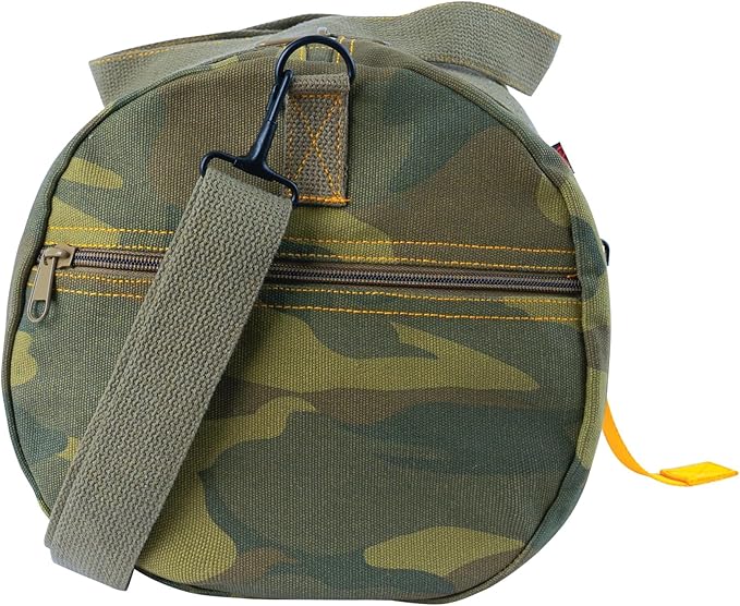 Rothco Canvas Equipment Duffle Bag – Travel & Gym Bag with Heavyweight Cotton Canvas Material – Great for Storing Gear, Clothing, and More